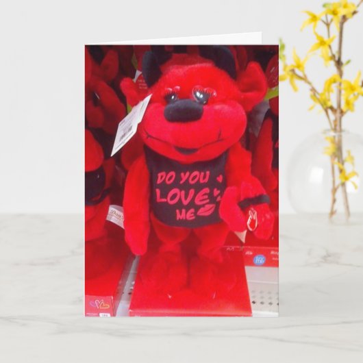 愛してるか、愛してる カード (黄色い花)