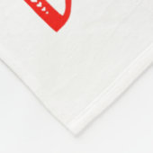 愛してるぜ、みんな!学校最後の日だからな、教師としてお別れだ フリースブランケット (角)