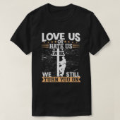愛してるぞ送電線作業員 Tシャツ (デザイン正面)