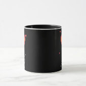 愛してると虹のハート マグカップ (中央)