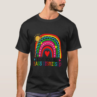 愛してるみんな下校時刻の先生へ Tシャツ