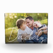 愛してるよパパモダンタイプカスタムPhoto フォトブロック (正面)