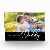 愛してるよパパモダンタイプカスタムPhoto フォトブロック (正面)