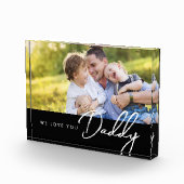 愛してるよパパモダンタイプカスタムPhoto フォトブロック (右)