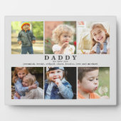 愛してるよパパ名フォトコラージュII フォトプラーク (正面)