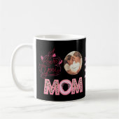 愛してるよママ写真メッセージ母の日ギフト コーヒーマグカップ (左)