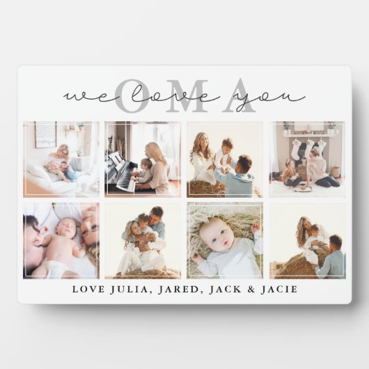 愛してるよ大間プラーク フォトプラーク (正面)