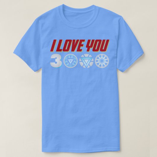 愛してるよ3000 Tシャツ (デザイン正面)