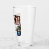 愛してるよ、おじいちゃん | カスタムコラージガラス杯 タンブラーグラス (左)