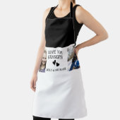 愛してるよ、おじいちゃん | コラージュモダンフォトエプロン エプロン (インサイチュ)