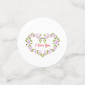 愛してるよ かわいいお花たち コンフェッティ (スモール正面)