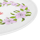 愛してるよ かわいいお花 カッティングボード (角)