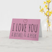 愛してるよ、たくさん、とんでもなく カード (黄色い花)