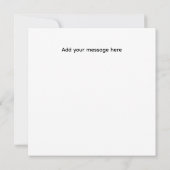 愛してるよ、とってもかわいいプチどうし鹿のクリスマス カード (裏面)