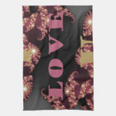 愛してるよ キッチンタオル (縦)