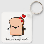 愛してるよ、パン好きすぎる キーホルダー (裏面)