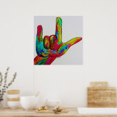 愛してるよ ポスター (キッチン)