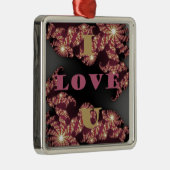 愛してるよ メタルオーナメント (右)