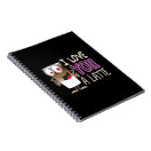 愛してるよ、ラテと一緒 ノートブック (右側)