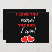 愛してるよ！以上。私の勝ち！ シーズンカード (正面/裏面)