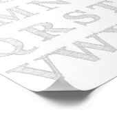 愛してるよ、ABC ポスター (角)