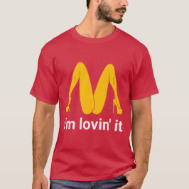 愛してるわよ 面白い サラスティック アート Tシャツ