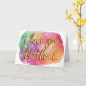 愛してるわ、くそったれ。 カード (黄色い花)