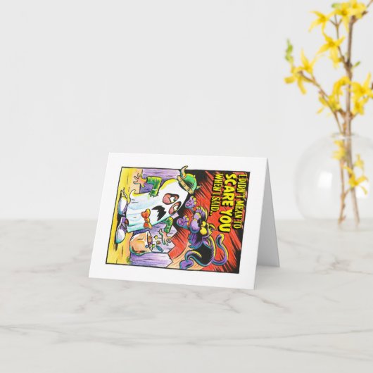 愛してるわ！ カード (黄色い花)