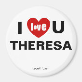 愛してるわ マグネット (正面)