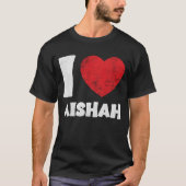 愛してるアイシャ Tシャツ (正面)