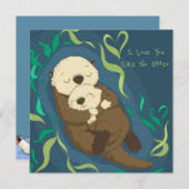 愛してるオッターの好き シーズンカード (正面/裏面)