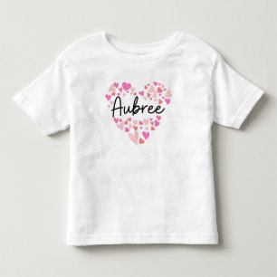 愛してるオーブリー - オーブリーに愛を捧げよう トドラーTシャツ