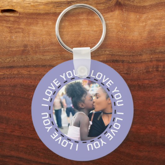 愛してるカスタマイズ キーホルダー (正面)