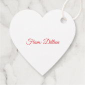 愛してるカラフルハート白 フェイバータグ (裏面)