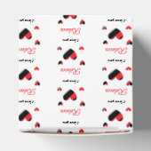 愛してるカラフルハート白 フェイバーボックス (上部)