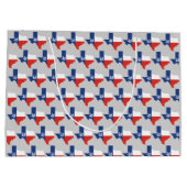 愛してるテキサス州抱き枕 ラージペーパーバッグ (裏面)