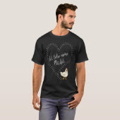 愛してるニワトリ娘たち Tシャツ (正面フル)