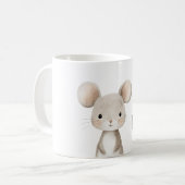 愛してるネズミ コーヒーマグカップ (正面左)