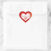 愛してるハート型シール ハートシール (バッグ)