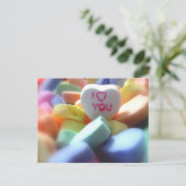 愛してるハート飴 ポストカード (スタンド正面)