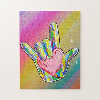 愛してるハート ジグソーパズル