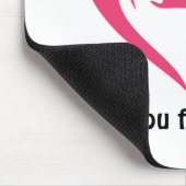 愛してるハート マウスパッド (コーナー)