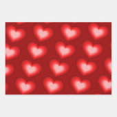 愛してるハート! ラッピングペーパーシート (正面2)