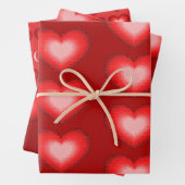 愛してるハート! ラッピングペーパーシート (インサイチュ)