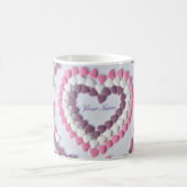 愛してるバレンタイン愛してる素敵なハート! コーヒーマグカップ (中央)