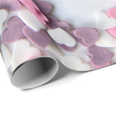 愛してるバレンタイン愛してる素敵なハート! ラッピングペーパー (ロールコーナー)