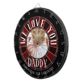 『愛してるパパの写真』 ダーツボード (正面右)