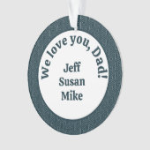 愛してるパパ! オーナメント (正面)