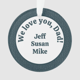 愛してるパパ! オーナメント