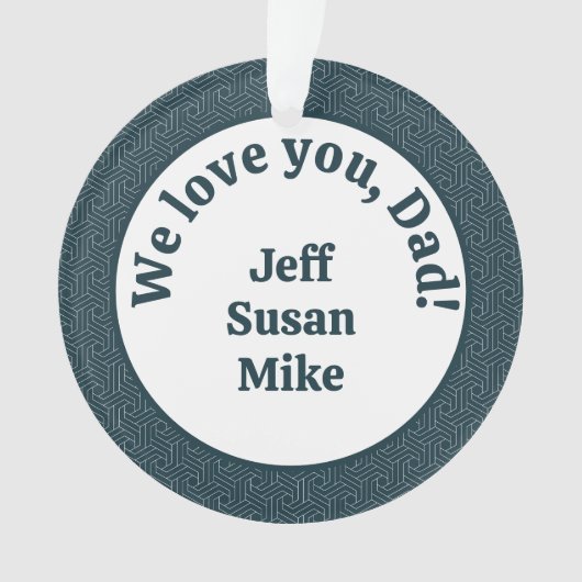 愛してるパパ! オーナメント (正面)